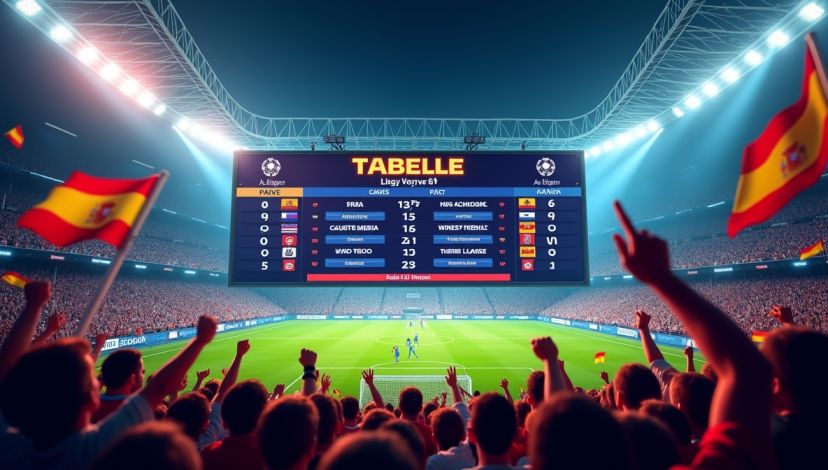 la liga tabelle