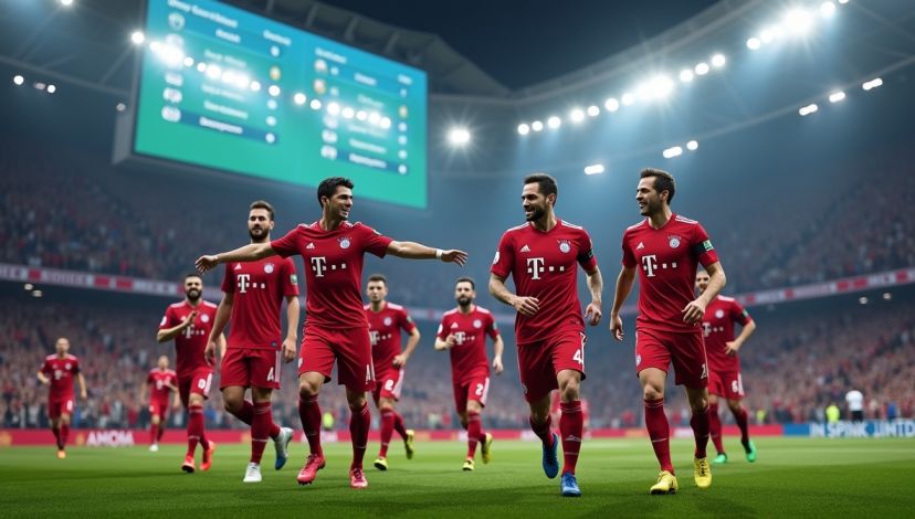 teilnehmer: fc bayern münchen tabelle